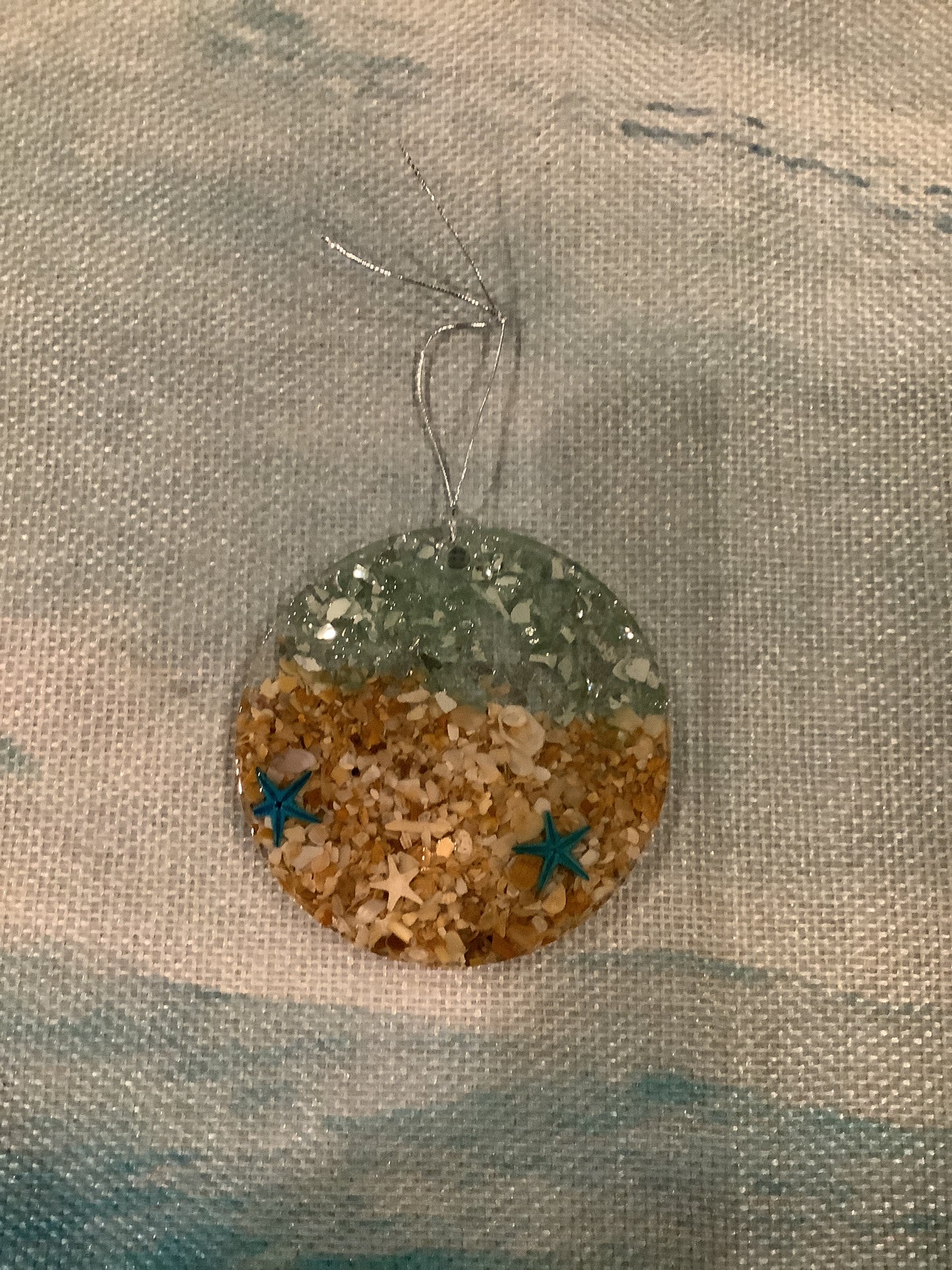 Round Crystal Ornament