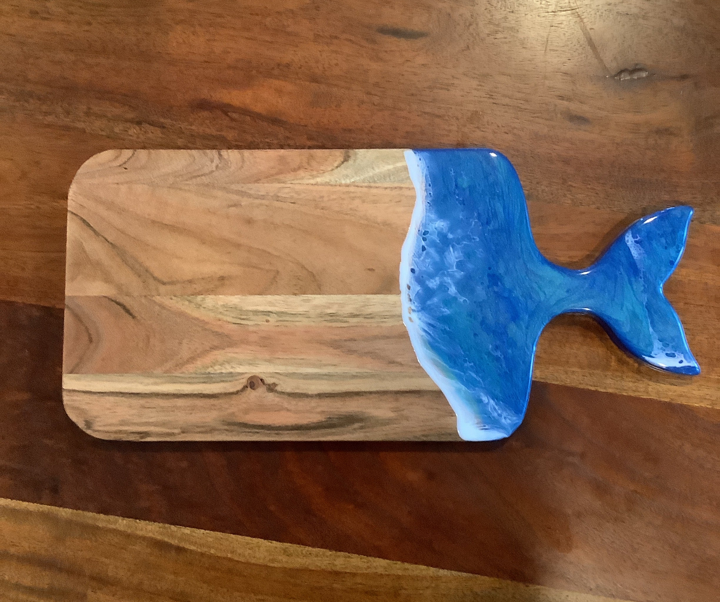 Whale Tail Cutting Board