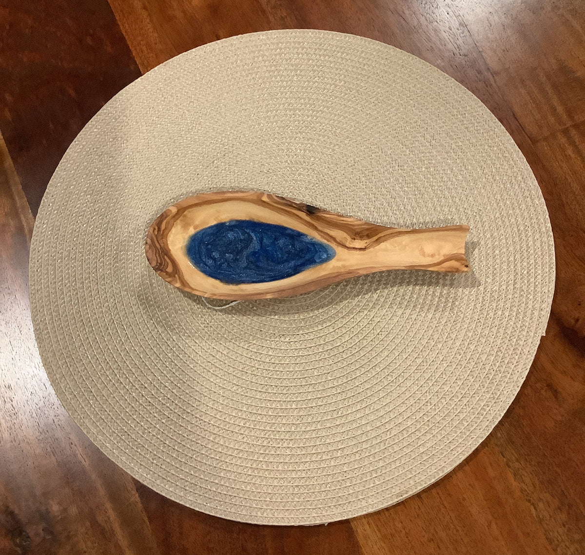 Olive Wood Spoon Rest