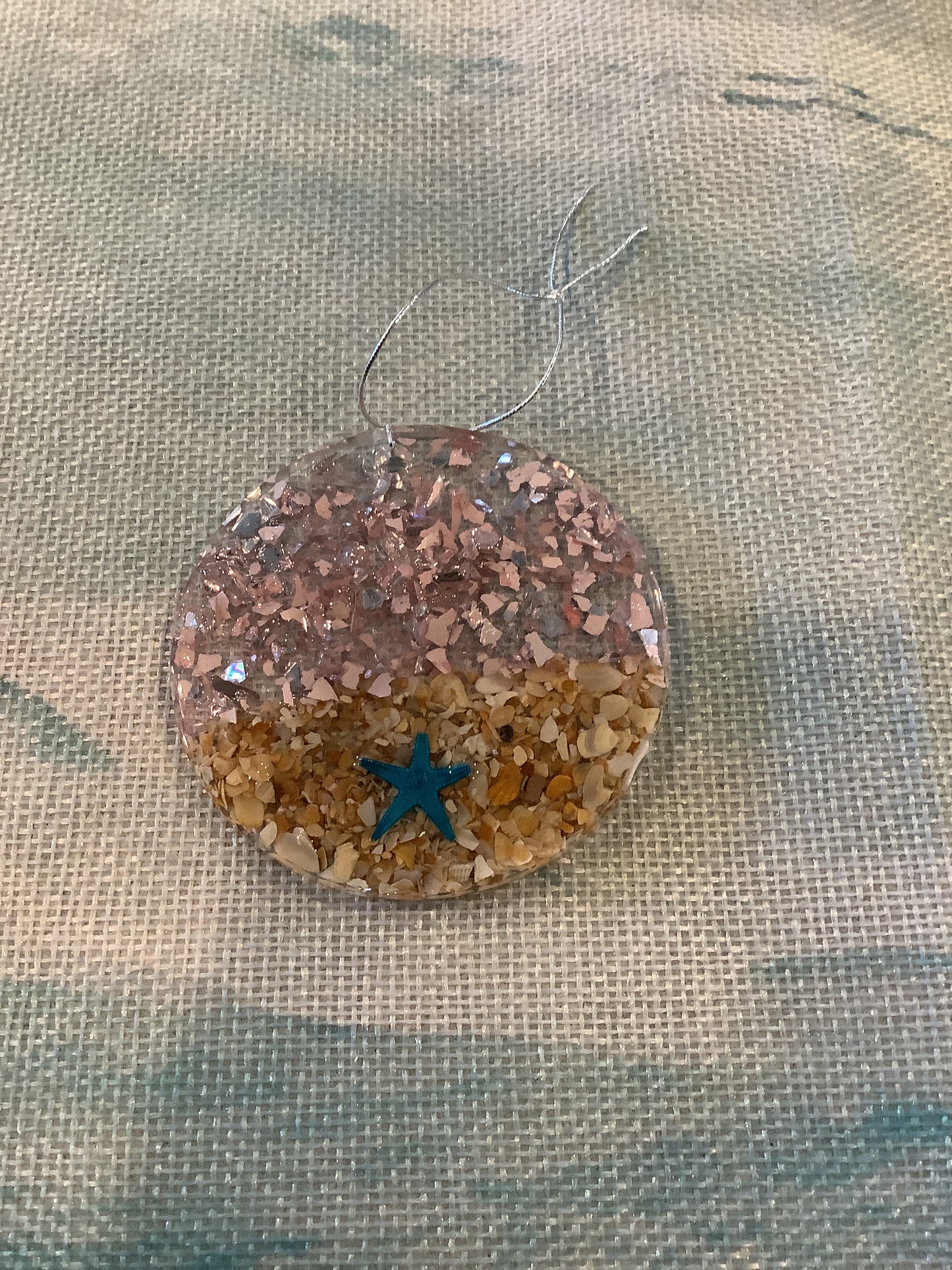 Round Crystal Ornament