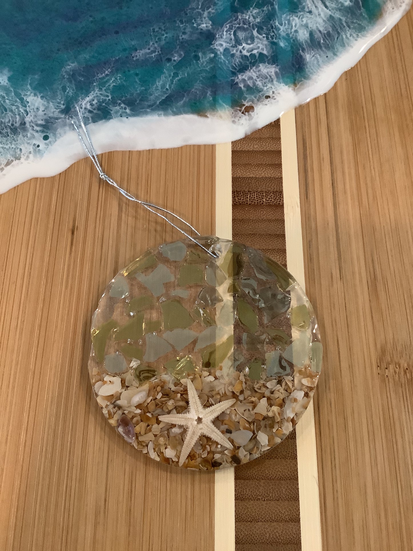 Round Crystal Ornament