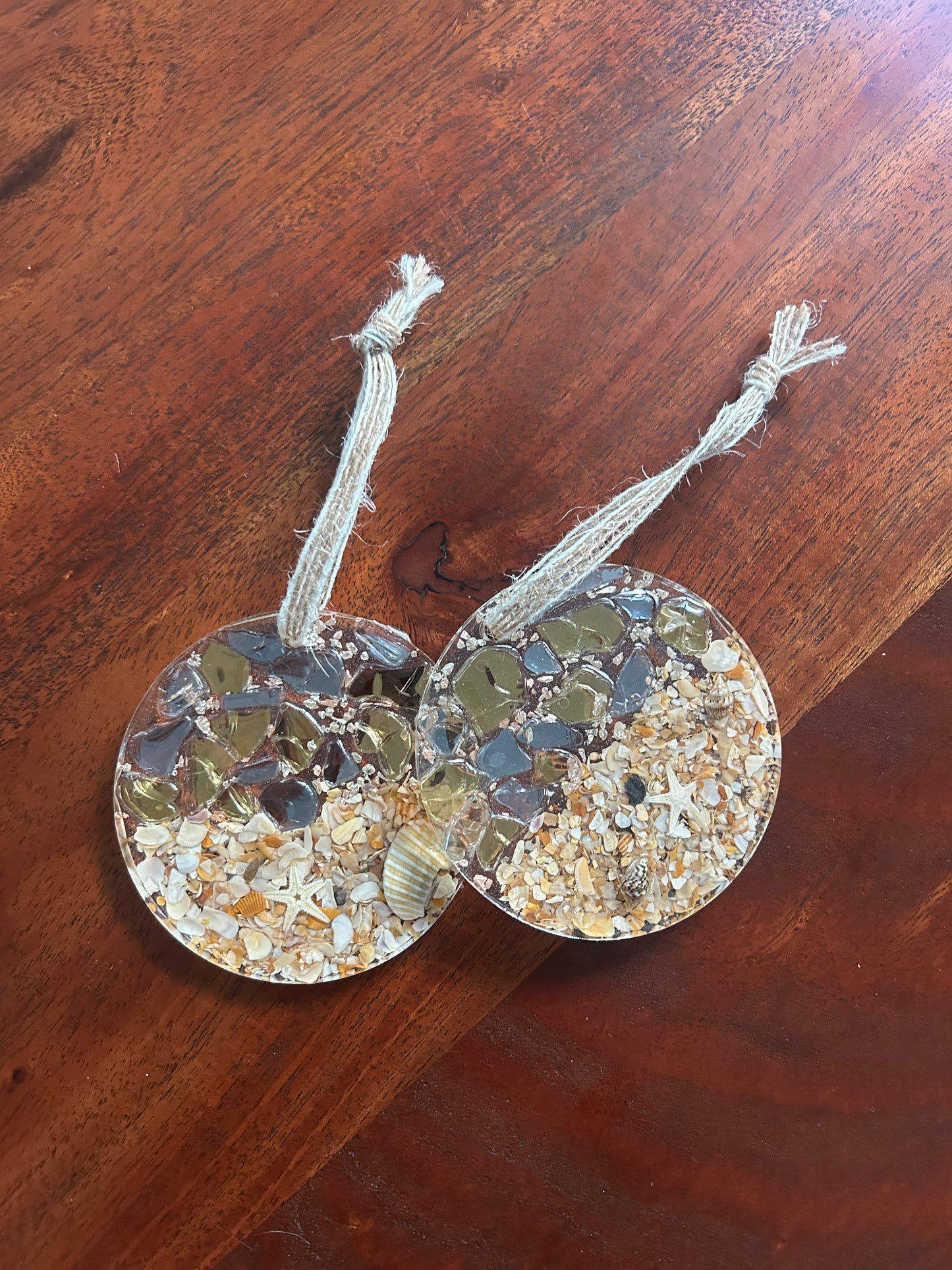 Round Crystal Ornament