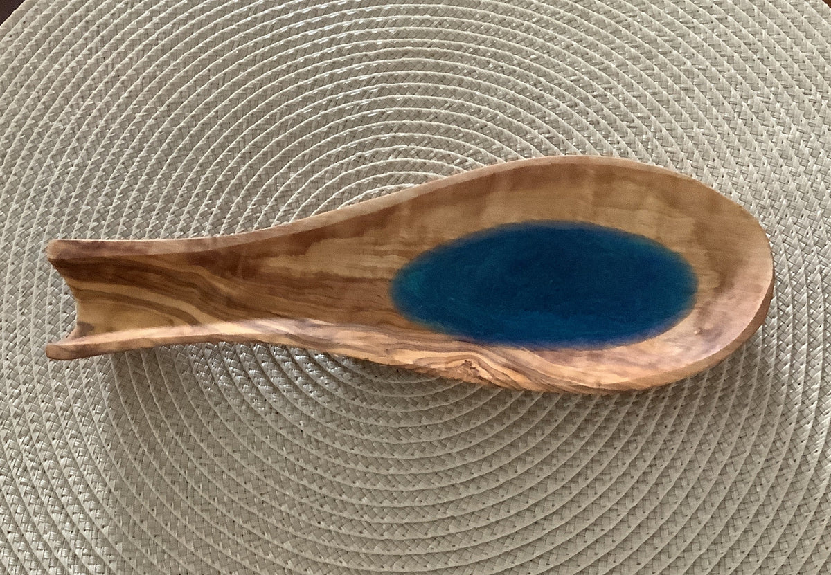 Olive Wood Spoon Rest