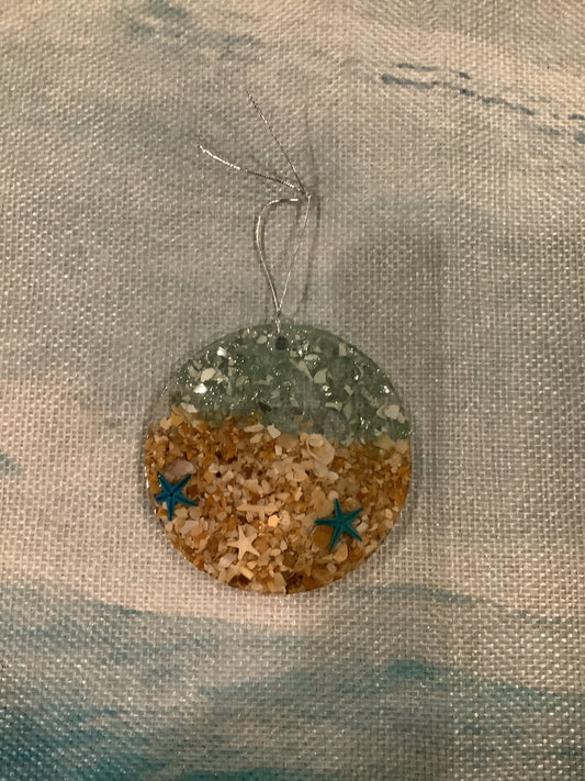 Round Crystal Ornament