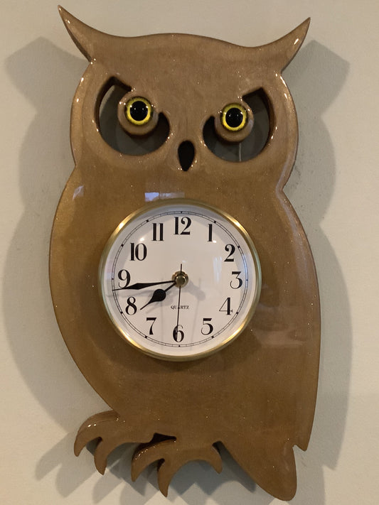 Owl with Clock Insert