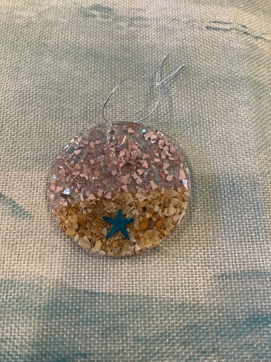 Round Crystal Ornament