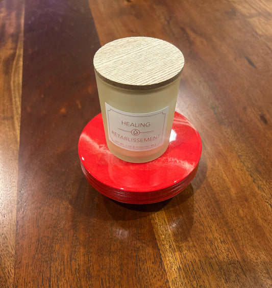 Candle Holder with Candle