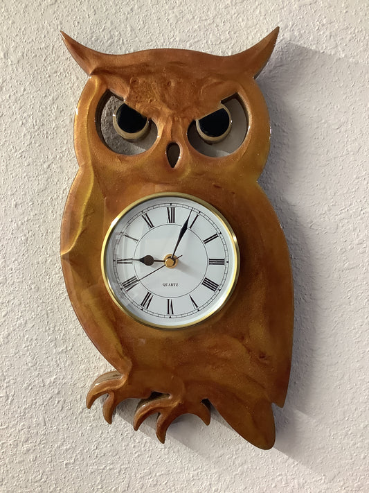 Owl with Clock Insert