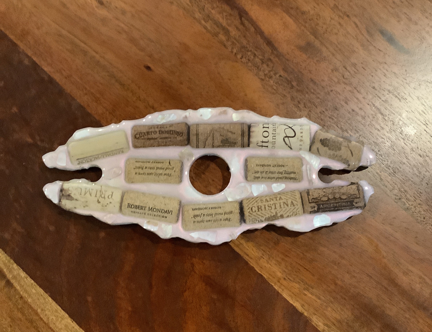 Wine Bottle and Glass Holder