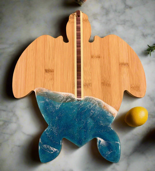 Turtle Bamboo Cutting Board