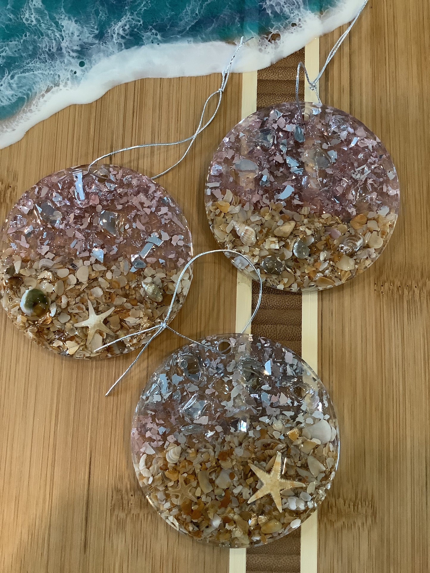 Round Crystal Ornament