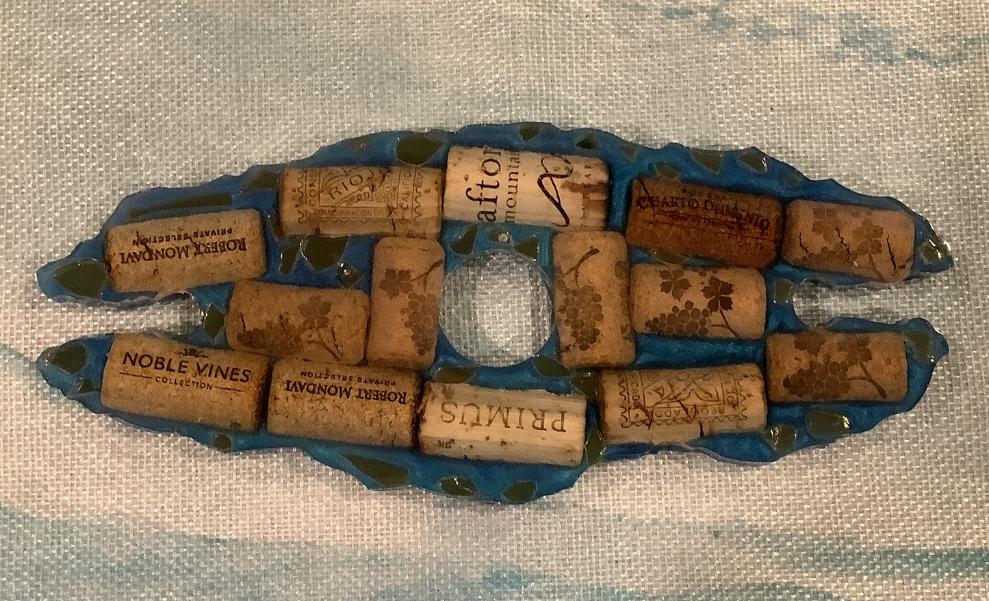 Wine Bottle and Glass Holder