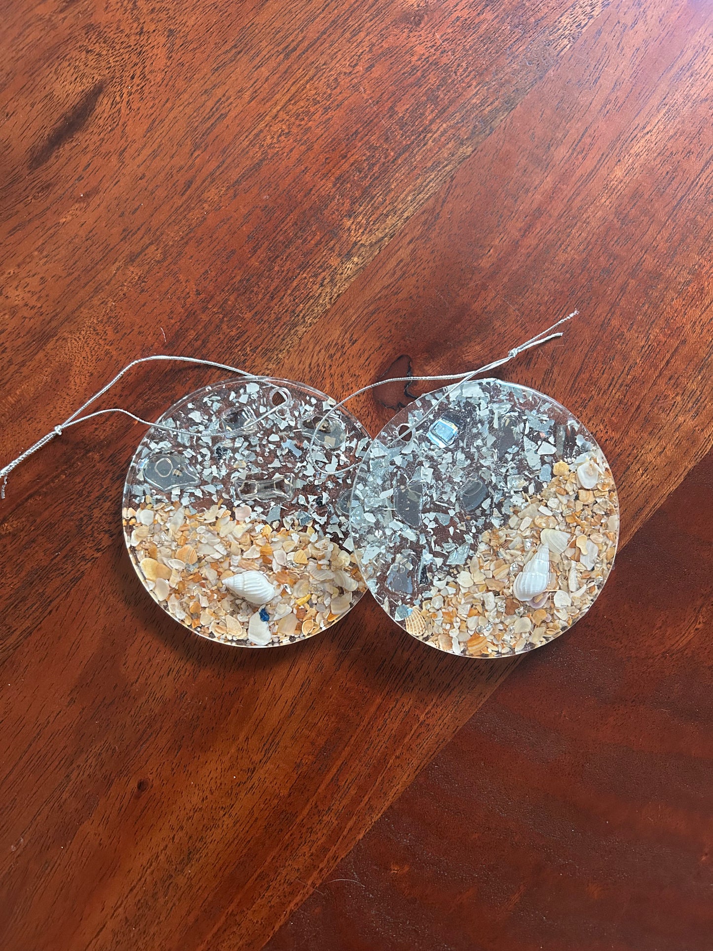 Round Crystal Ornament