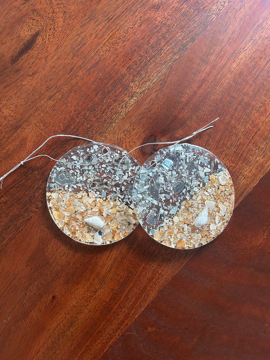 Round Crystal Ornament