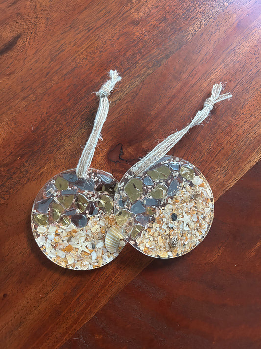 Round Crystal Ornament